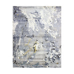 Avalanche // Ivory + Grey Rug (6'L x 9'W)