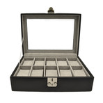 Luxury Watch Box Display Case // 10 Slots