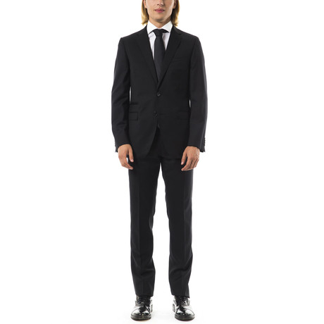 Lucio Wool Suit // Black (Euro: 46)