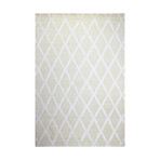 Diamonds // Ivory Rug (2'6"L x 8'W)