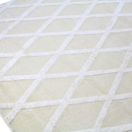 Diamonds // Ivory Rug (2'6"L x 8'W)