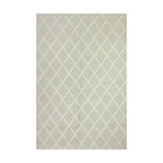 Rhombus // Ivory Rug (2'6"L x 8'W)