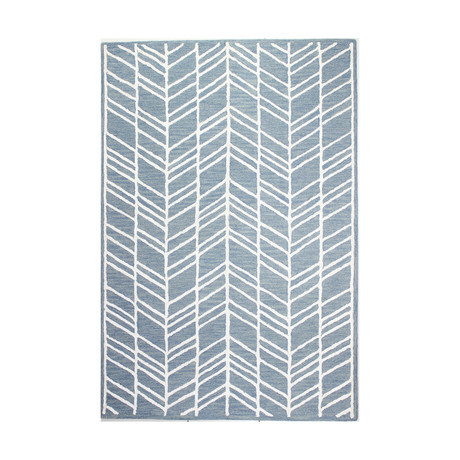 Twigs // Denim Rug (2'6"L x 8'W)