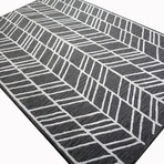 Twigs // Grey Rug (2'6"L x 8'W)