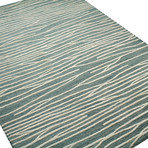 Waves // Aqua Rug (2'6"L x 8'W)