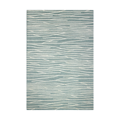 Waves // Aqua Rug (2'6"L x 8'W)