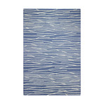 Waves // Denim Rug (2'6"L x 8'W)