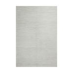 Waves // White Rug (2'6"L x 8'W)