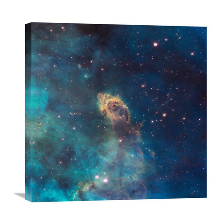 Jet in Carina // WFC3 UVIS Full Field (24"W x 24"H x 1.5"D)