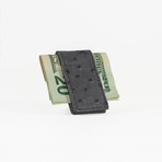 Magnet Money Clip // Quill Leather (Anthracite)