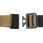 Quicky // Magnetic Tactical Belt // Brown (38")