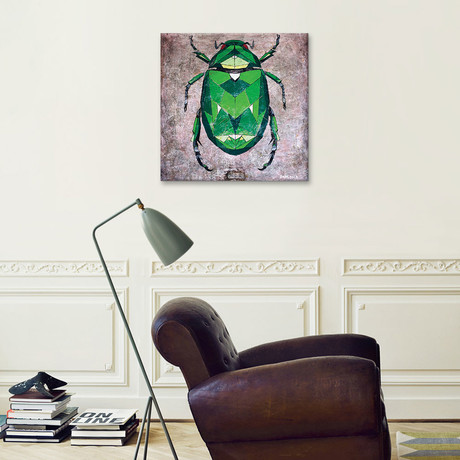 Scarab (18"W x 18"H x 0.75"D)