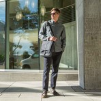 Linear Shoulder Bag // Black