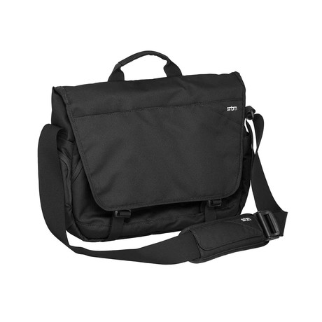Radial Messenger Bag // Black