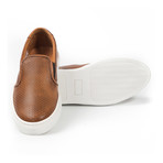Benny Perforated Slip-On Sneaker // Buff (Euro: 39)