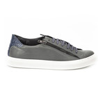 Hanven Zipper Lace-Up Sneaker // Grey (Euro: 39)