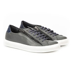 Hanven Zipper Lace-Up Sneaker // Grey (Euro: 43)