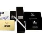 Tibaldi for Bentley Continental Silver Tempest Fountain Pen // Limited Edition