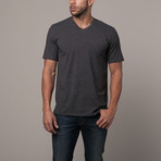 V-Neck Tee // Charcoal (M)