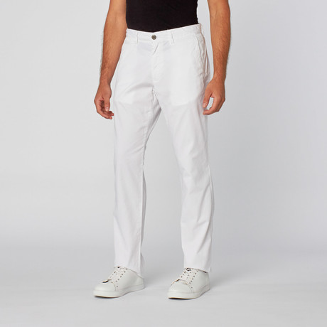 Belmont Pant // White (30)