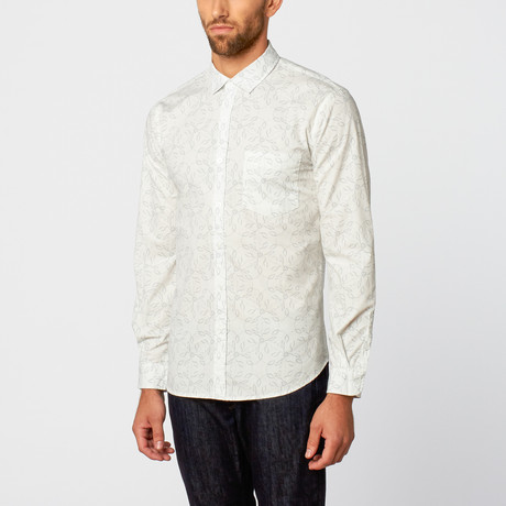 Verona Long-Sleve Button-Up // White (S)