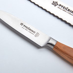 Pfeilring Cutlery // Chef, Bread + Paring Knife Set