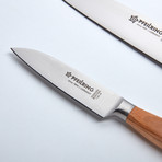 Pfeilring Cutlery // Chef, Utility + Paring Knife Set