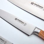 Pfeilring Cutlery // Chef, Utility + Paring Knife Set