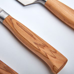 Pfeilring Cutlery // Chef, Utility + Paring Knife Set