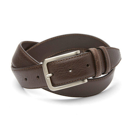 Riccardo Classic Belt // Dark Brown (Size 110 cm)
