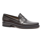 Leather Sole Banded Loafer // Antic Maroon (Euro: 46)