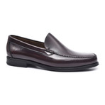 Rubber Sole Slip-On Loafer // Antic Bordeaux (Euro: 40)