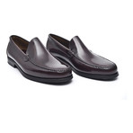 Rubber Sole Slip-On Loafer // Antic Bordeaux (Euro: 40)