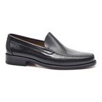 Leather Sole Slip-On Loafer // Antic Black (Euro: 46)