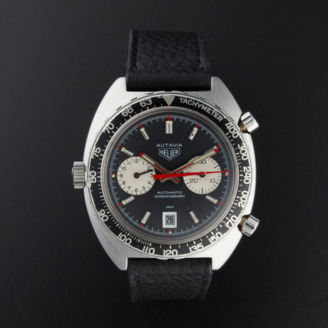 Tag Heuer Vintage Autavia 1163V Chronograph Automatic // 1163V // 109283 // Pre-Owned