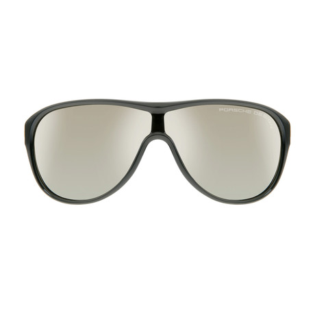 Porsche Design // Sport (Blue Frame + Multicolor Mirrored Lenses)