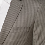 Pinstripe Dress Jacket // Grey (US: 36R)