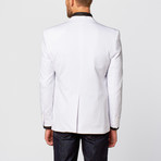 Modern Slim-Fit Blazer // White (M)