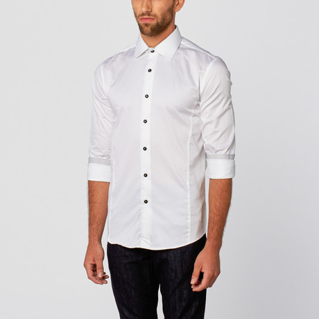 Classic Slim-Fit Dress Shirt // White (XS)