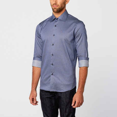 Modern Dress Shirt // Navy (XS)