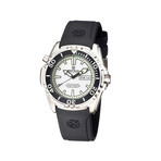 Deep Blue Pro Aqua Professional Diver Automatic // PAQSTRPWHT