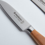 Pfeilring Cutlery // Chef, Boning + Paring Knife Set