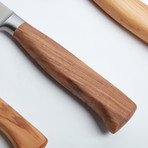 Pfeilring Cutlery // Chef, Boning + Paring Knife Set