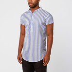 Kensington Extendo Shirt // White Pinstripe (S)