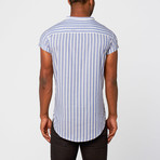 Kensington Extendo Shirt // White Pinstripe (L)