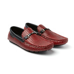 Solo Shoes // John Buckle Moccasin // Red (US: 8.5)