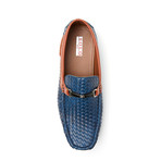 Solo Shoes // John Buckle Moccasin // Navy (US: 11)