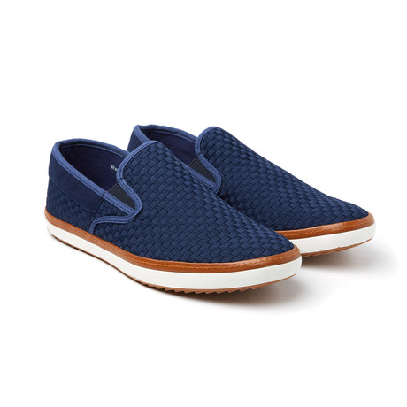 Solo Shoes // Warren Fabric Sneaker // Navy (US: 7.5)