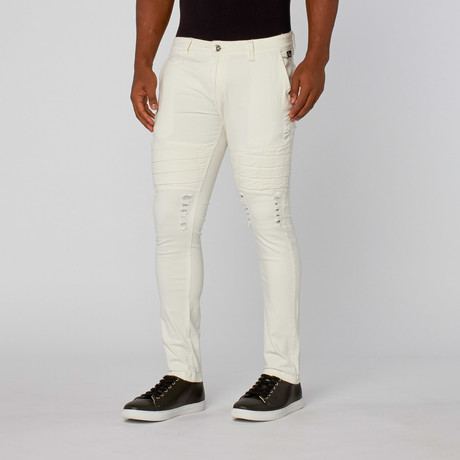 Argo Padded Pant // White (30WX32L)