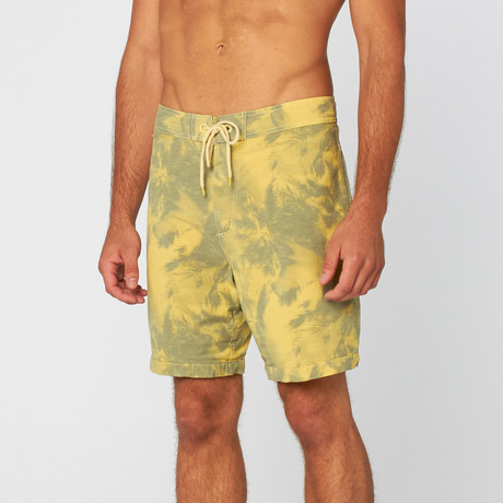 Original Paperbacks // Venice Palms Swim Short // Lemon (36)